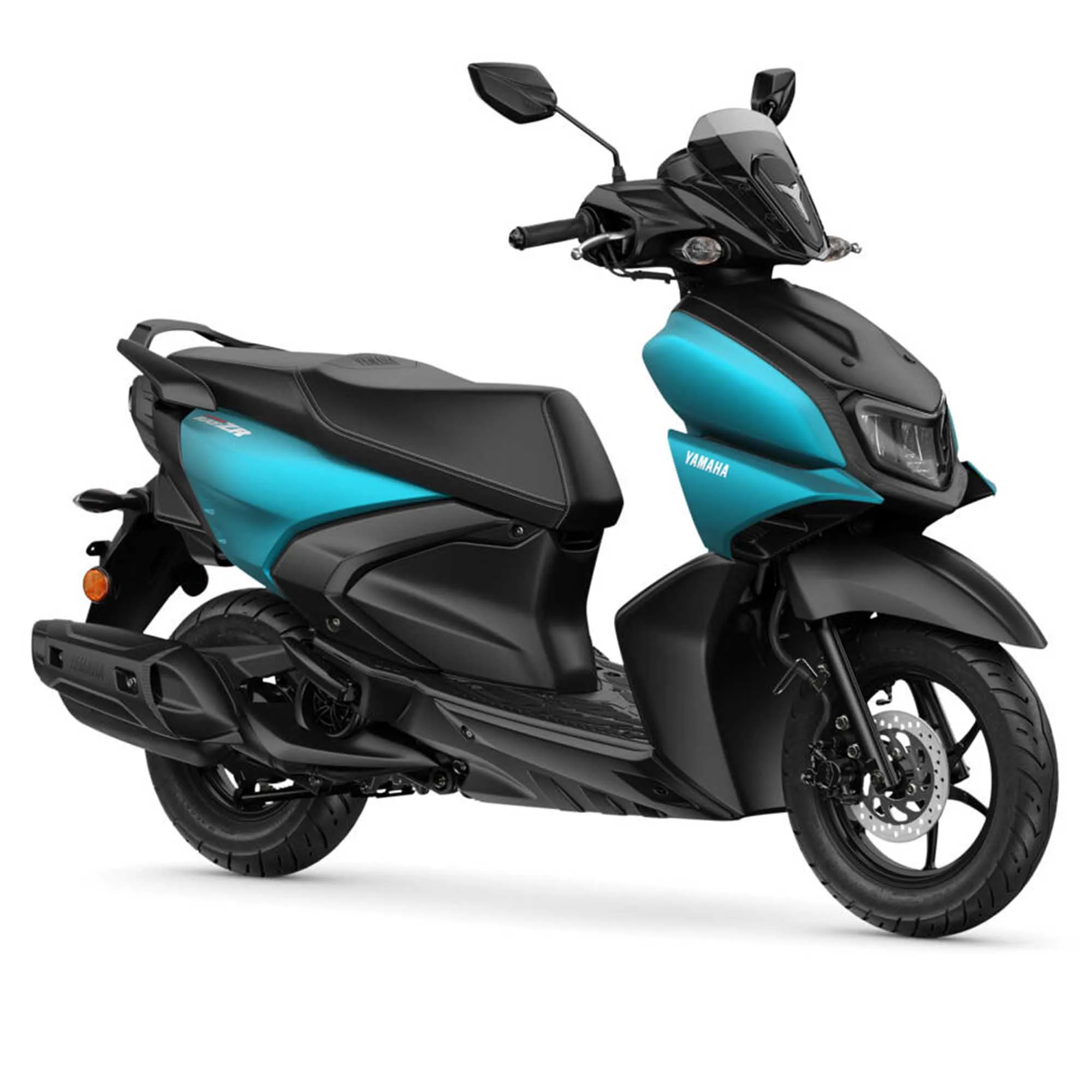 2025 yam lcg125 eu matt cyan De nieuwe RayZR: Slim, sportief en nu meer verbonden dan ooit.